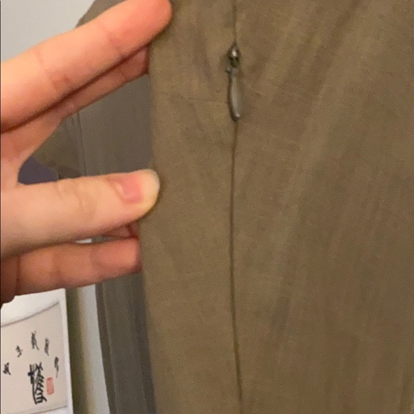 Olive green dress - Picture 3 of 4